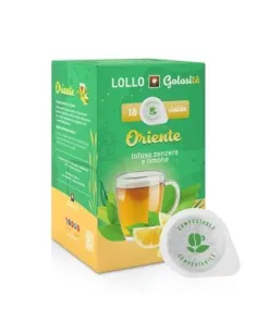 18 Cialde Lollo Caffè Golositè Oriente Zenzero e Limone