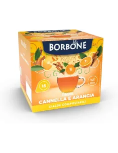 18 Cialde Borbone TISANA CANNELLA E ARANCIA