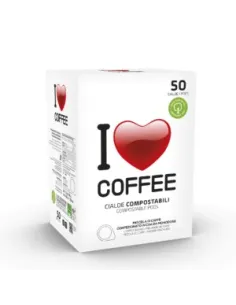 *10 Cialde I Love Coffee Miscela Rossa