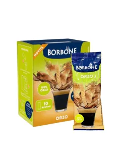Caffè Borbone Orzo -10 Stick - Ideali per Sistemi a Cialde