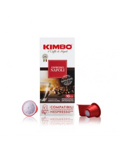 Compatibili 100 Capsule Nespresso Kimbo Miscela Napoli