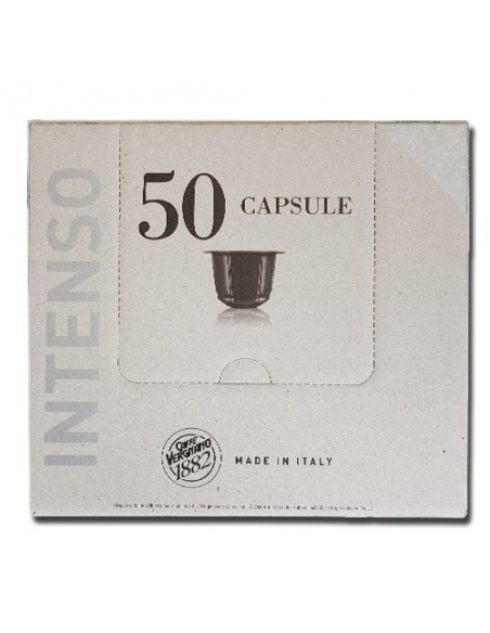 Compatibili 50 Capsule Nespresso Vergnano Miscela Intenso