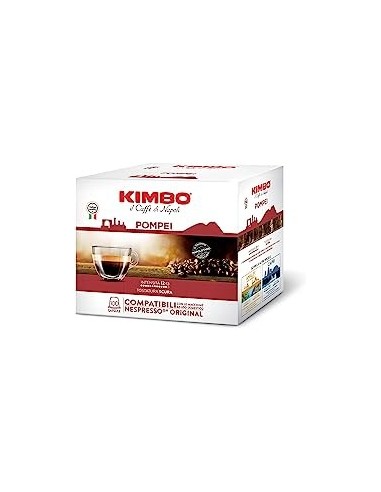 Compatibili 100 Capsule Nespresso Kimbo Miscela Pompei