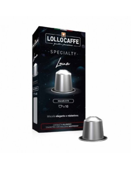 Compatibili 100 Capsule Nespresso Lollo Alluminio Luna