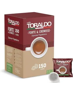 150 Cialde Caffè Toraldo Miscela Forte e Cremosa