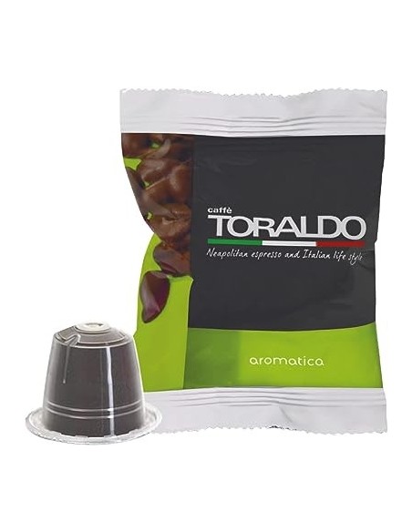 100 Kapseln Nespresso Caffè Toraldo Arabica Aromamischung