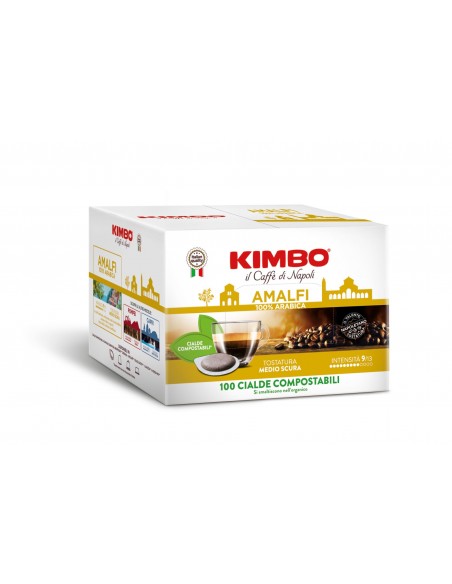 Compatibili 100 Cialde Kimbo Miscela Espresso Amalfi 100%