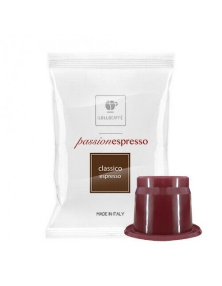 100 Kapseln Nespresso Coffee LOLLO Classic