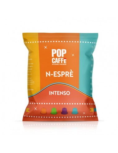 100 Kapseln Nespresso Pop Caffè Blend 1 Intensiv
