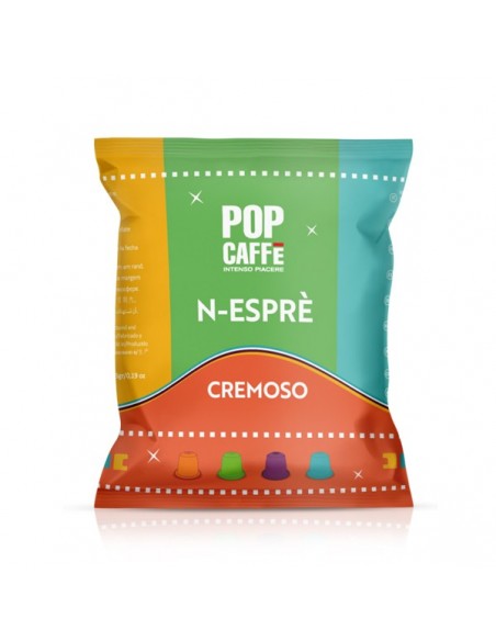 100 Kapseln Nespresso Pop Kaffeemischung 2 cremig