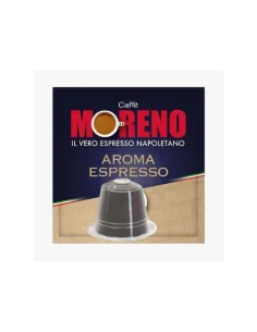 *10 Capsule Nespresso Moreno Miscela Aroma Espresso (sostituisce Espresso Bar)