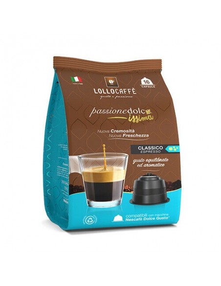 96 Kapseln Nescafé Dolce Gusto Kaffee LOLLO Classic