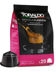 *20 Capsule Dolce Gusto Toraldo Miscela Classica
