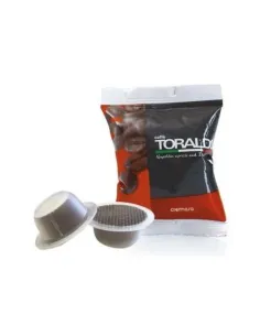 *10 Capsule Bialetti Toraldo Miscela Cremosa anche per Macchine con sensore Alluminio (leggi descrizione per compatibilita')