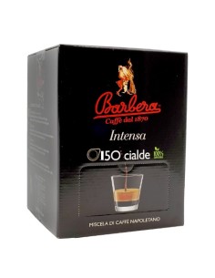 150 Cialde Carta 44mm Caffè Barbera Miscela Intenso