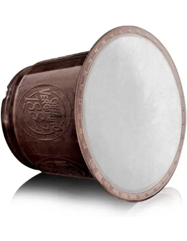 *10 Capsule Nespresso Vergnano Compostabili Miscela Decaffeinato