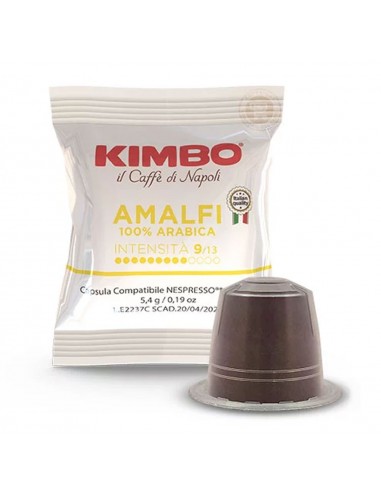 100 kompatible Kimbo Kapseln Nespresso Amalfi