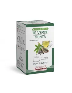 TÈ VERDE MENTA 12 CAPSULE COMPATIBILI NESCAFÈ DOLCE GUSTO ®*