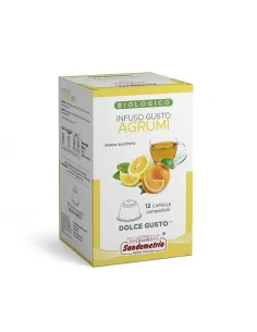 INFUSO AGLI AGRUMI 12 CAPSULE COMPATIBILI NESCAFÈ DOLCE GUSTO