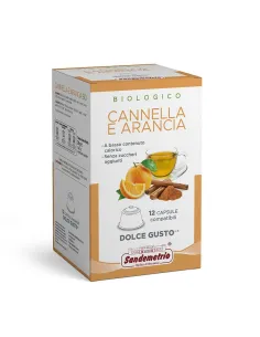 CANNELLA E ARANCIA 12 CAPSULE COMPATIBILI NESCAFÈ DOLCE GUSTO ®*