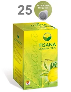 25 Cialde ESE 44mm Molinari Tè Ceylon Aromatizzato al Limone