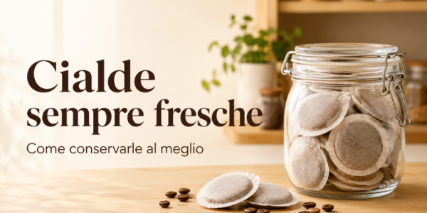 Come conservare le cialde carta caffè per mantenerle fresche a lungo