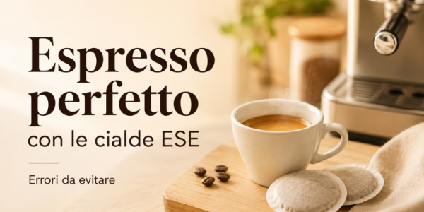 Come preparare un espresso perfetto con le cialde ESE: errori da evitare