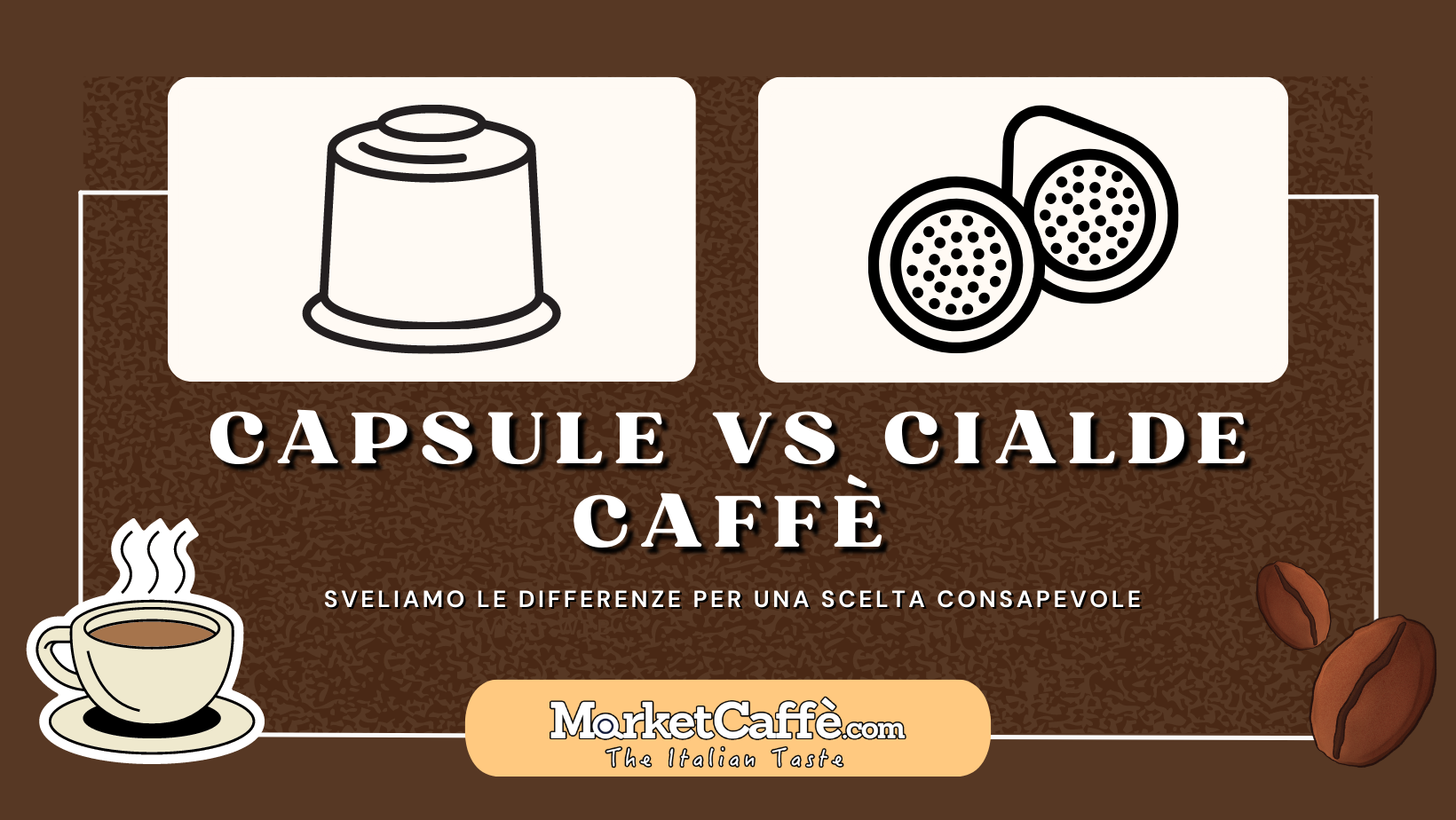 Differenze tra capsule e cialde di caffè - Miglior macchina da caffè