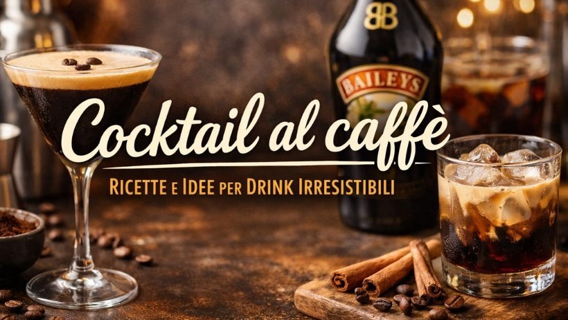 Cocktail al caffe: 9 idee facili (e l’Espresso Martini perfetto) per trasformare l’espresso in un drink da serata