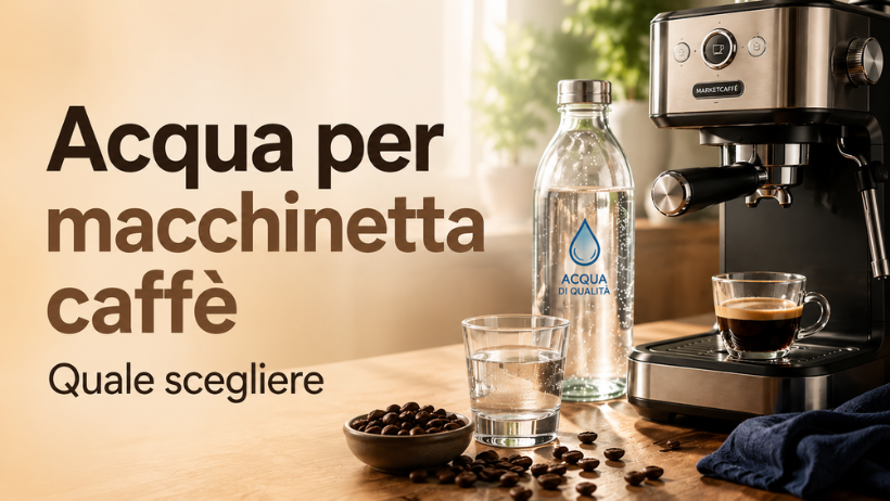 Acqua per macchinetta caffè: quale scegliere per un espresso perfetto