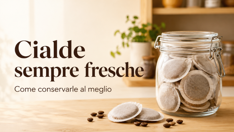 Come conservare le cialde carta caffè per mantenerle fresche a lungo