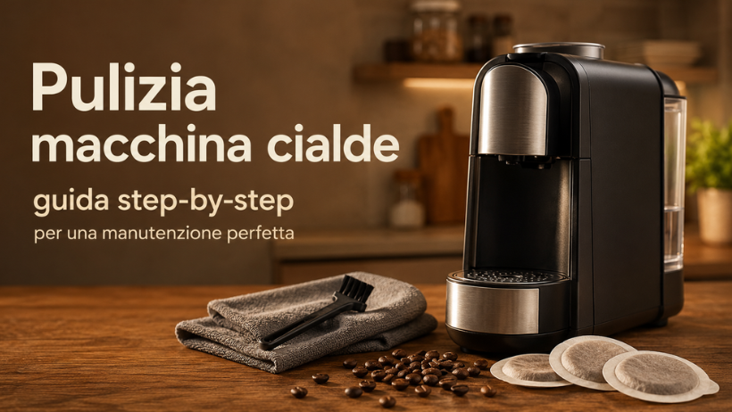 Pulizia macchina cialde: guida step-by-step per una manutenzione perfetta