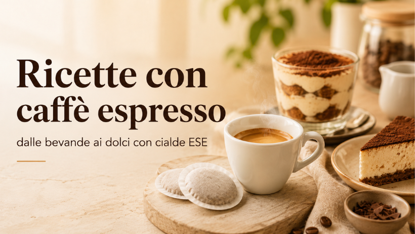 Ricette con caffè espresso: dalle bevande ai dolci con cialde ESE