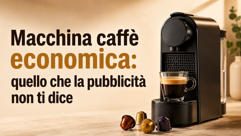 Macchina caffè economica: quello che la pubblicità non ti dice
